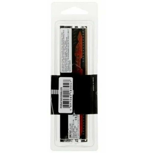 Модуль памяти R9S416G3206U2S DDR4  16Gb  3200Mhz  Long DIMM  1.35V  Heat Shield  Retail